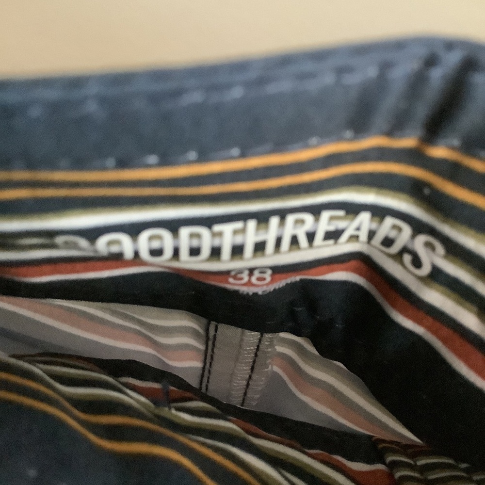 Goodthreads - Drawstring Waist - Multicolor Striped - Men’s Size 38 - Picture 3 of 10